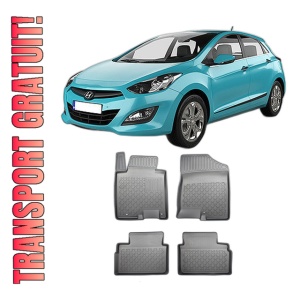Set covorase HYUNDAI I30 II, din 02.2012 - 01.2017, covorase tavita, caroserie HATCHBACK, compatibile cu autoturismul HYUNDAI I30 II, ARISTAR