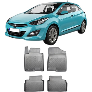 Set covorase HYUNDAI I30 II, din 02.2012 - 01.2017, covorase tavita, caroserie HATCHBACK, compatibile cu autoturismul HYUNDAI I30 II, ARISTAR - Img 2