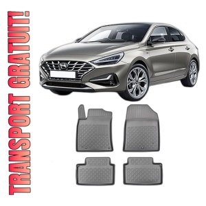Set covorase HYUNDAI I30 III MHEV, din 02.2020 - Prezent, covorase tavita, caroserie FASTBACK NU CORESPUNDE PENTRU PHEV, compatibile cu autoturismul HYUNDAI I30 III MHEV, ARISTAR