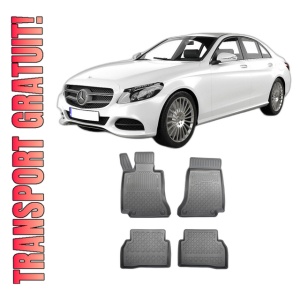 Set covorase MERCEDES C-CLASS W205, din 03.2014 - 11.2020, covorase tavita, caroserie SEDAN, compatibile cu autoturismul MERCEDES C-CLASS W205, ARISTAR