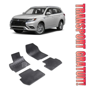 Set covorase Mitsubishi Outlander III SUV 09.2012 - prezent si 4 stickere rotunde Mitsubishi
