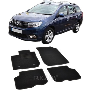 Set covorase mocheta Dacia Logan 2 sedan / Logan 2 MCV, 2013-2020, din mocheta, compatibile cu autoturismul Dacia Logan 2 sedan / Logan 2 MCV - Img 2