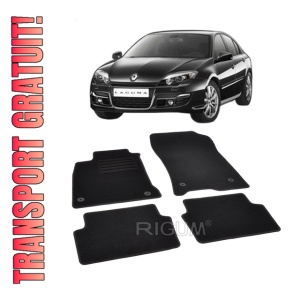 Set covorase mocheta Laguna 3 (T/X91) 2007-2015, din mocheta, compatibile cu autoturismul Laguna 3 (T/X91)