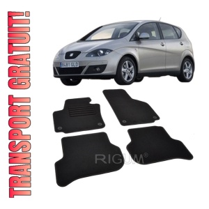 Set covorase mocheta Seat Altea / Altea XL cu facelift, 2009-2015, din mocheta, compatibile cu autoturismul Seat Altea / Altea XL cu facelift