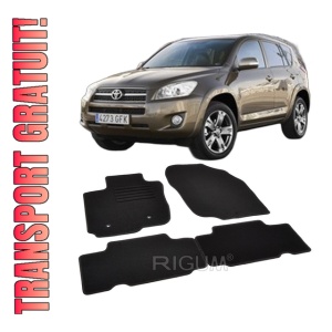 Set covorase mocheta Toyota RAV4 (3) XA30, 2006-2013, din mocheta, compatibile cu autoturismul Toyota RAV4 (3) XA30