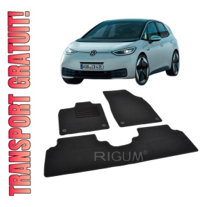 Set covorase mocheta VW ID.3 2020-prezent, din mocheta, compatibile cu autoturismul VW ID.3