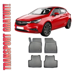 Set covorase OPEL ASTRA K, din 11.2015 - 12.2021, covorase tavita, caroserie HATCHBACK, compatibile cu autoturismul OPEL ASTRA K, ARISTAR