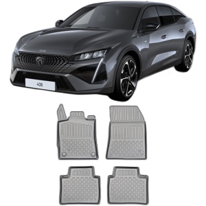 Set covorase PEUGEOT 408 PHEV, din 2023 - Prezent, covorase tavita, caroserie SUV, compatibile cu autoturismul PEUGEOT 408 PHEV, ARISTAR - Img 2
