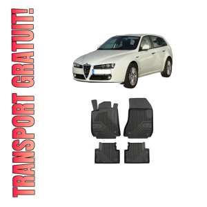 Set covorase presuri ALFA ROMEO 159 Sportwagon (939_) din 2005-2012, auto, din cauciuc thermoplastic, ALFA ROMEO