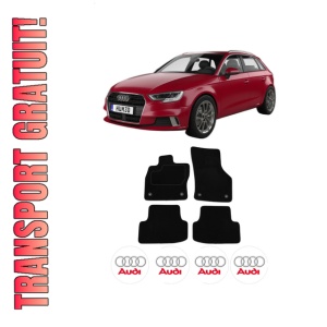 Set Covorase Presuri AUDI A3 Sportback (8YA, 8YF) din 2019-2021, Auto, Material Textil Mocheta, AUDI