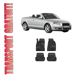 Set covorase presuri AUDI A4 B6 Convertible (8H7) din 2002-2005, auto, din cauciuc thermoplastic, AUDI