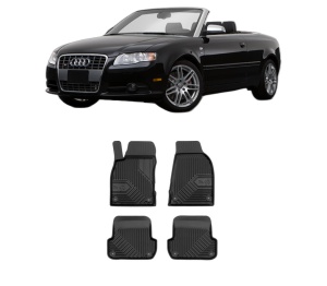Set covorase presuri AUDI A4 B7 Convertible (8HE) din 2005-2009, auto, din cauciuc thermoplastic, AUDI - Img 2