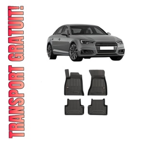 Set covorase presuri AUDI A4 | B9 din 2017-2019, auto, din cauciuc thermoplastic, AUDI