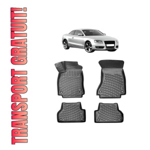 Set covorase presuri AUDI A5 I din 2007-2016, auto, din cauciuc thermoplastic - Img 8