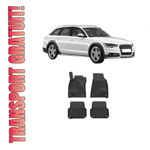 Set covorase presuri AUDI A6 Allroad C7 (4GH, 4GJ) din 2012-2018, auto, din cauciuc thermoplastic, AUDI