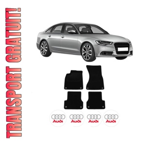 Set Covorase Presuri AUDI A6 C7 (4G2, 4GC) din 2010-2018, Auto, Material Textil Mocheta, AUDI