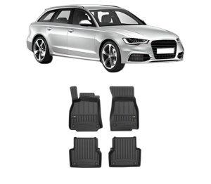 Set covorase presuri AUDI A6 C7 Avant (4G5, 4GD) din 2011-2018, auto, din cauciuc thermoplastic, AUDI - Img 2