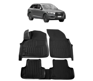 Set covorase presuri AUDI Q7 4M din 2015, auto, din cauciuc thermoplastic - Img 2