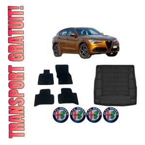 Set Covorase Presuri Auto Si Tavita Portbagaj ALFA ROMEO STELVIO (949_) din 2016-2019 ALFA ROMEO