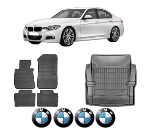 Set Covorase Presuri Auto Si Tavita Portbagaj BMW Seria 3 (F30, F80) din 2011-2018 BMW - Img 2