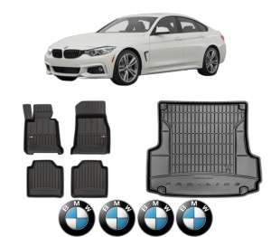 Set Covorase Presuri Auto Si Tavita Portbagaj BMW Seria 3 Gran Turismo (F34) din 2012-2018 BMW - Img 2