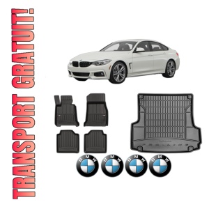 Set Covorase Presuri Auto Si Tavita Portbagaj BMW Seria 3 Gran Turismo (F34) din 2012-2018 BMW