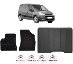 Set Covorase Presuri Auto Si Tavita Portbagaj CITROEN BERLINGO Box Body/MPV (B9) din 2008-2021 CITROEN - Img 2