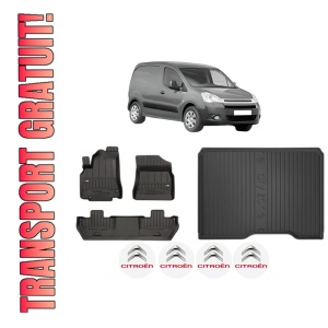 Set Covorase Presuri Auto Si Tavita Portbagaj CITROEN BERLINGO Box Body/MPV (B9) din 2008-2021 CITROEN
