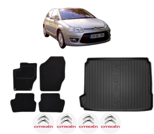 Set Covorase Presuri Auto Si Tavita Portbagaj CITROEN C4 II (NC_) din 2009-2018 CITROEN - Img 2