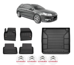 Set Covorase Presuri Auto Si Tavita Portbagaj CITROEN C5 III Break (RW_) din 2008-2017 CITROEN - Img 2