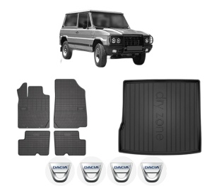 Set Covorase Presuri Auto Si Tavita Portbagaj DACIA DUSTER din 2010-2023 DACIA - Img 2