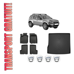 Set Covorase Presuri Auto Si Tavita Portbagaj DACIA DUSTER (HS_) din 2010-2018 DACIA