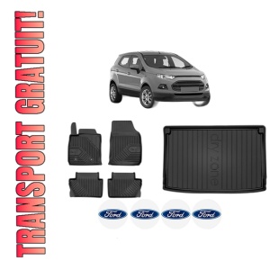 Set Covorase Presuri Auto Si Tavita Portbagaj FORD ECOSPORT din 2013-2022 FORD