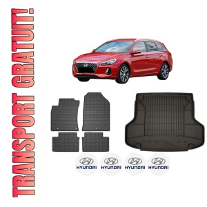 Set Covorase Presuri Auto Si Tavita Portbagaj HYUNDAI i30 Estate (PDE) din 2017-2020 HYUNDAI