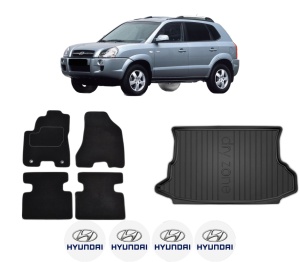 Set Covorase Presuri Auto Si Tavita Portbagaj HYUNDAI TUCSON (JM) din 2004-2012 HYUNDAI - Img 2