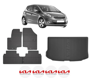 Set Covorase Presuri Auto Si Tavita Portbagaj KIA VENGA (YN) din 2010-2019 KIA - Img 2