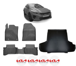Set Covorase Presuri Auto Si Tavita Portbagaj KIA XCEED (CD) din 2019-2021 KIA - Img 2