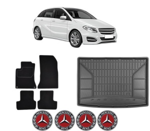 Set Covorase Presuri Auto Si Tavita Portbagaj MERCEDES-BENZ B-CLASS Sports Tourer (W246, W242) din 2011-2018 MERCEDES-BENZ - Img 2