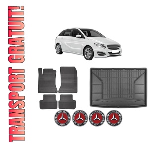 Set Covorase Presuri Auto Si Tavita Portbagaj MERCEDES-BENZ B-CLASS Sports Tourer (W246, W242) din 2011-2018 MERCEDES-BENZ