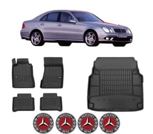 Set Covorase Presuri Auto Si Tavita Portbagaj MERCEDES-BENZ E-CLASS (W211) din 2002-2008 MERCEDES-BENZ - Img 2