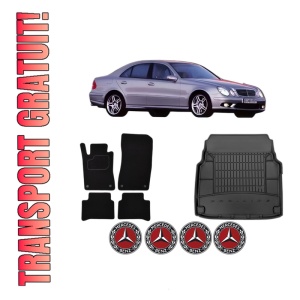 Set Covorase Presuri Auto Si Tavita Portbagaj MERCEDES-BENZ E-CLASS (W211) din 2002-2008 MERCEDES-BENZ