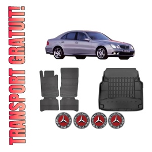 Set Covorase Presuri Auto Si Tavita Portbagaj MERCEDES-BENZ E-CLASS (W211) din 2002-2008 MERCEDES-BENZ