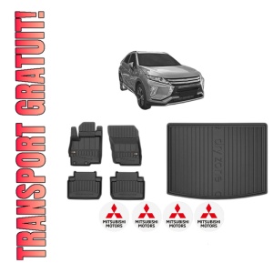 Set Covorase Presuri Auto Si Tavita Portbagaj MITSUBISHI ECLIPSE CROSS (GK_, GL_) din 2017-2019 MITSUBISHI