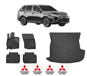 Set Covorase Presuri Auto Si Tavita Portbagaj MITSUBISHI OUTLANDER III Van (GF_W, GG_W) din 2013-2018 MITSUBISHI - Img 2