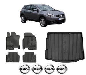 Set Covorase Presuri Auto Si Tavita Portbagaj NISSAN QASHQAI I VAN (J10) din 2013-2014 NISSAN - Img 2