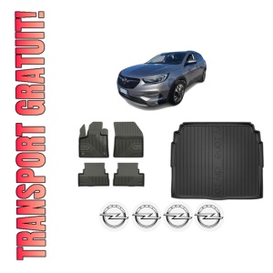 Set Covorase Presuri Auto Si Tavita Portbagaj OPEL GRANDLAND X Van din 2017-2021 OPEL