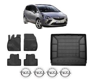 Set Covorase Presuri Auto Si Tavita Portbagaj OPEL ZAFIRA TOURER C (P12) din 2011-2019 OPEL - Img 2