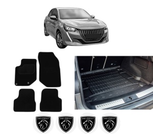 Set Covorase Presuri Auto Si Tavita Portbagaj PEUGEOT 208 II (UB_, UP_, UW_, UJ_) din 2019-2023 PEUGEOT - Img 2
