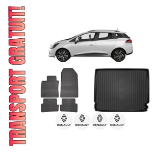 Set Covorase Presuri Auto Si Tavita Portbagaj RENAULT CLIO IV Estate Van (KH_) din 2014-2021 RENAULT
