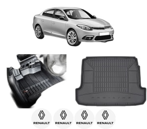 Set Covorase Presuri Auto Si Tavita Portbagaj RENAULT FLUENCE (L3_) din 2010-2015 RENAULT - Img 2